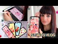 Art Studio Vlog | Designing phone cases + behind the scenes of running my small business