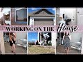 WORKING ON THE HOUSE | WALMART TRY ON HAUL | DAY IN THE LIFE