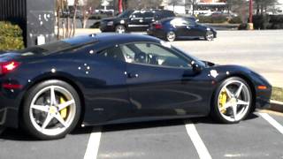 Ferrari 458 italia - back