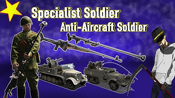 ⭐How to Create your Anti-Aircraft Soldier (AA) - Heroes and Generals WW2