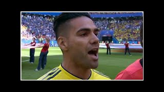 Colombia vs Jap�n: Las redes se emocionan con Falcao cantando el himno - MARCA Claro Colombia