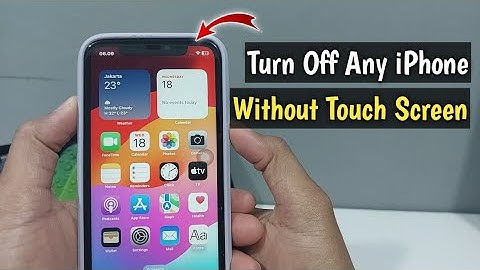 How to Turn Off Any iPhone Without Touch Screen (No Restart!)