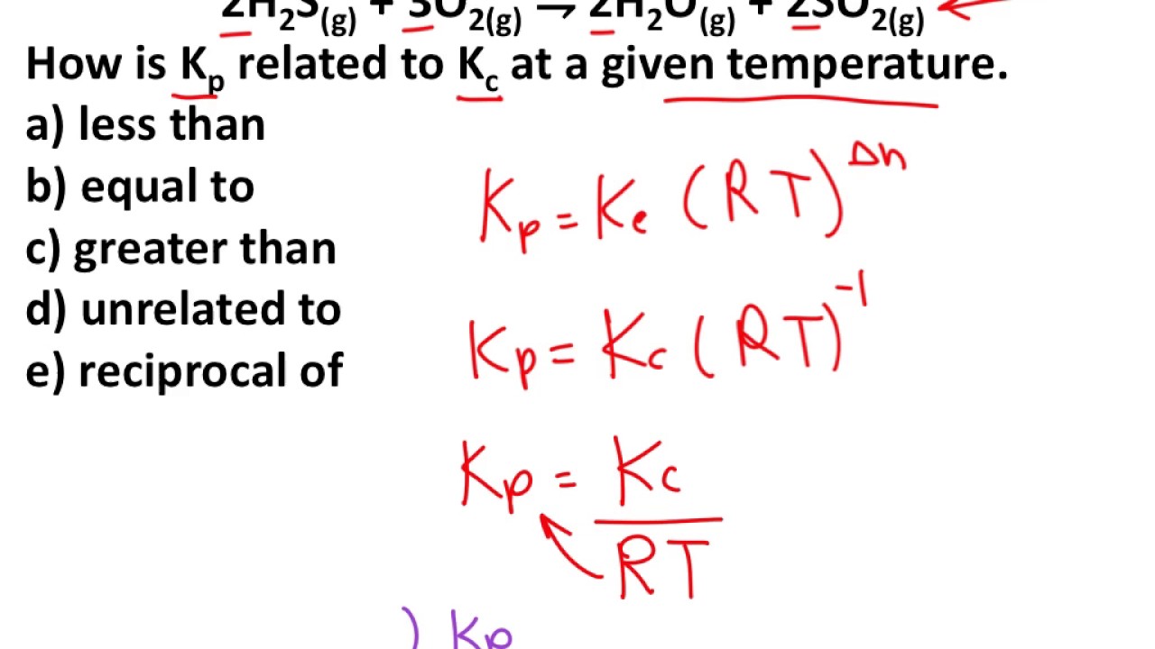 14.1-14.2 The Concept of Equilibrium and Writing Equilibrium Constat 2