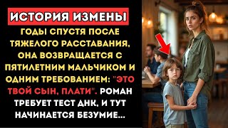 😳 Бывшая обманула: Скандал с ребёнком! Драма в отношениях и тест ДНК. Драматическая история, рассказ