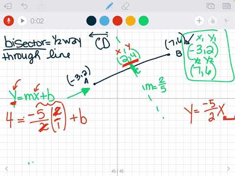 Geometry B | Slope Criteria for Parallel and Perpendicular Lines