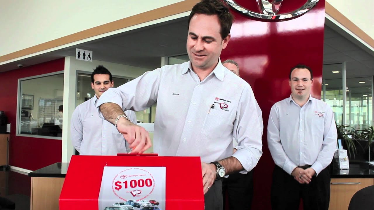 Bendigo Toyota - Wow $1,000 Cash Back Winner - Week 22