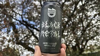 BLACK METAL | Cherry Chocolate Imperial Stout | Deeds Brewing, Melbourne, Australia | (LIVE REVIEW)