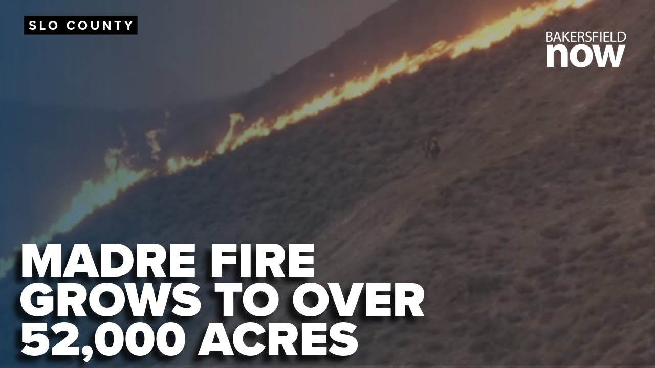 CA'S LARGEST WILDFIRE: Madre Fire in San Luis Obispo County grows to ...