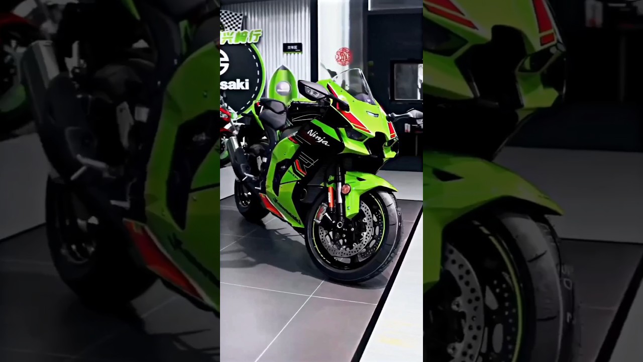 Kawasaki ninja zx10r 😈 Bike 🥵 #shorts #status #viral #superbike #zx10r