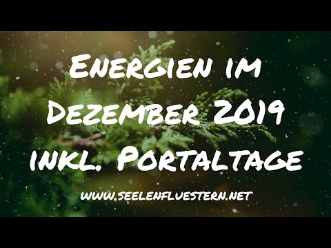 Energien im Dezember 2019