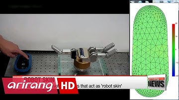 Researchers develop "robot skin" sensor