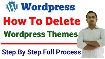 how to delete wordpress theme completely | how to delete wordpress theme in hindi | wordpress