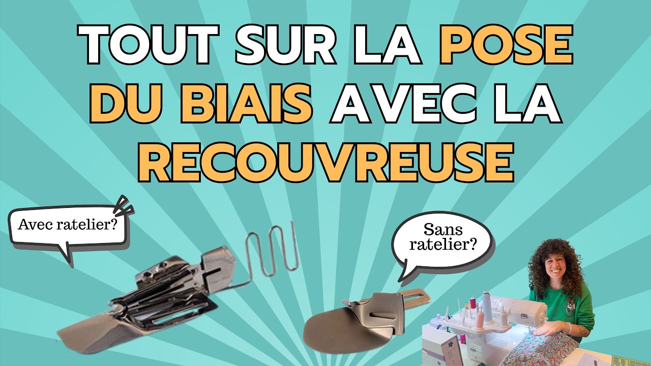 Tout sur la pose de biais en recouvrement avec votre Babylock 