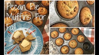 Fall Recipe Pecan Pie Muffins