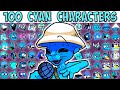 FNF Character Test | Gameplay VS My Playground | ALL Cyan Test