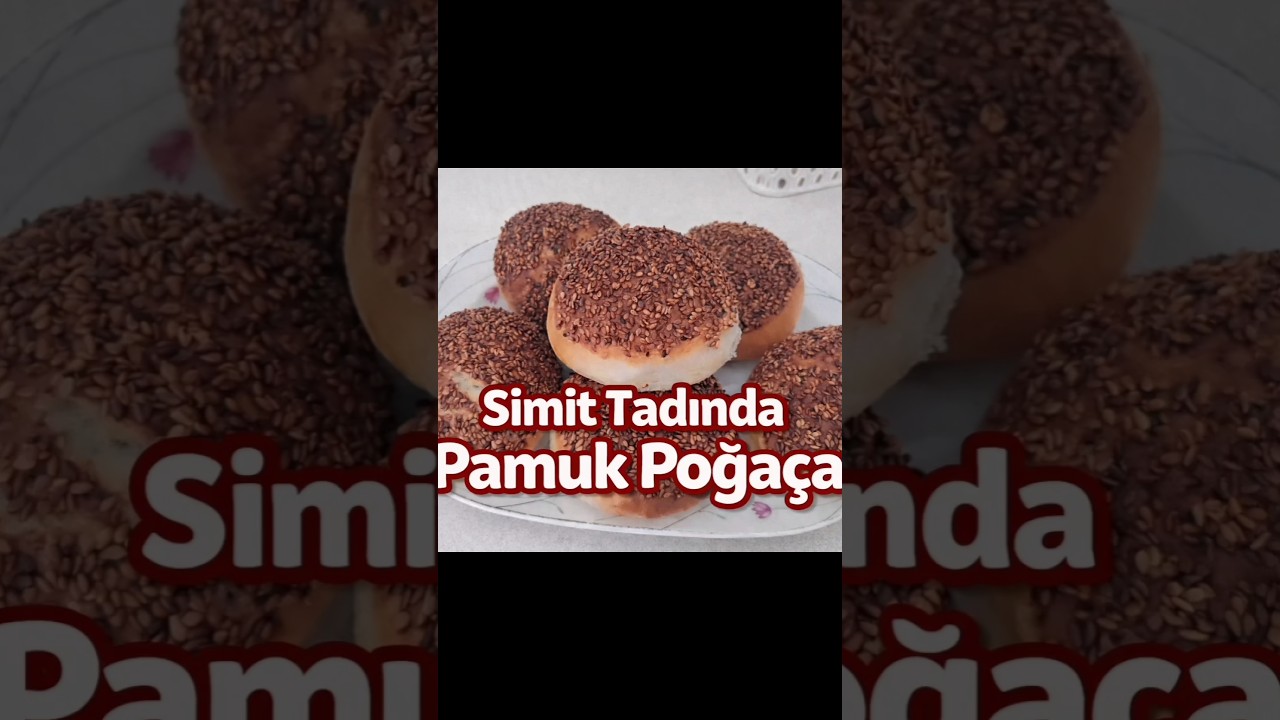 Fırından Çıkar Çıkmaz Bitiyor! Simit Tadında Poğaça 😋💯💪 #evdepinarvar #simitpoğaça