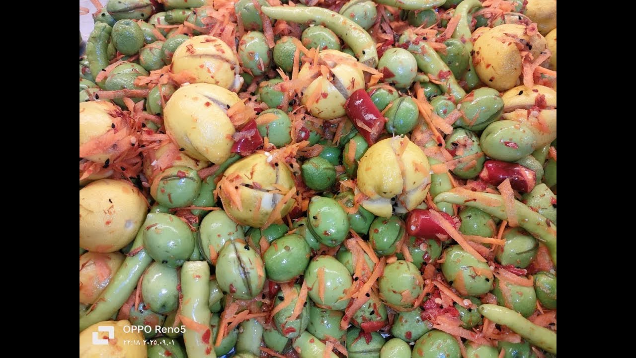 أسهل وأبسط طريقة تخليل زيتون 🫒وازاى تحفظيه من السنه للسنه👌💯 وسر اللون والقرمشه 🫒