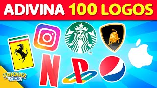 Adivina 100 Logotipos ✅ | Test Adivina el logo en 3 segundos | FriQuiz – Trivia