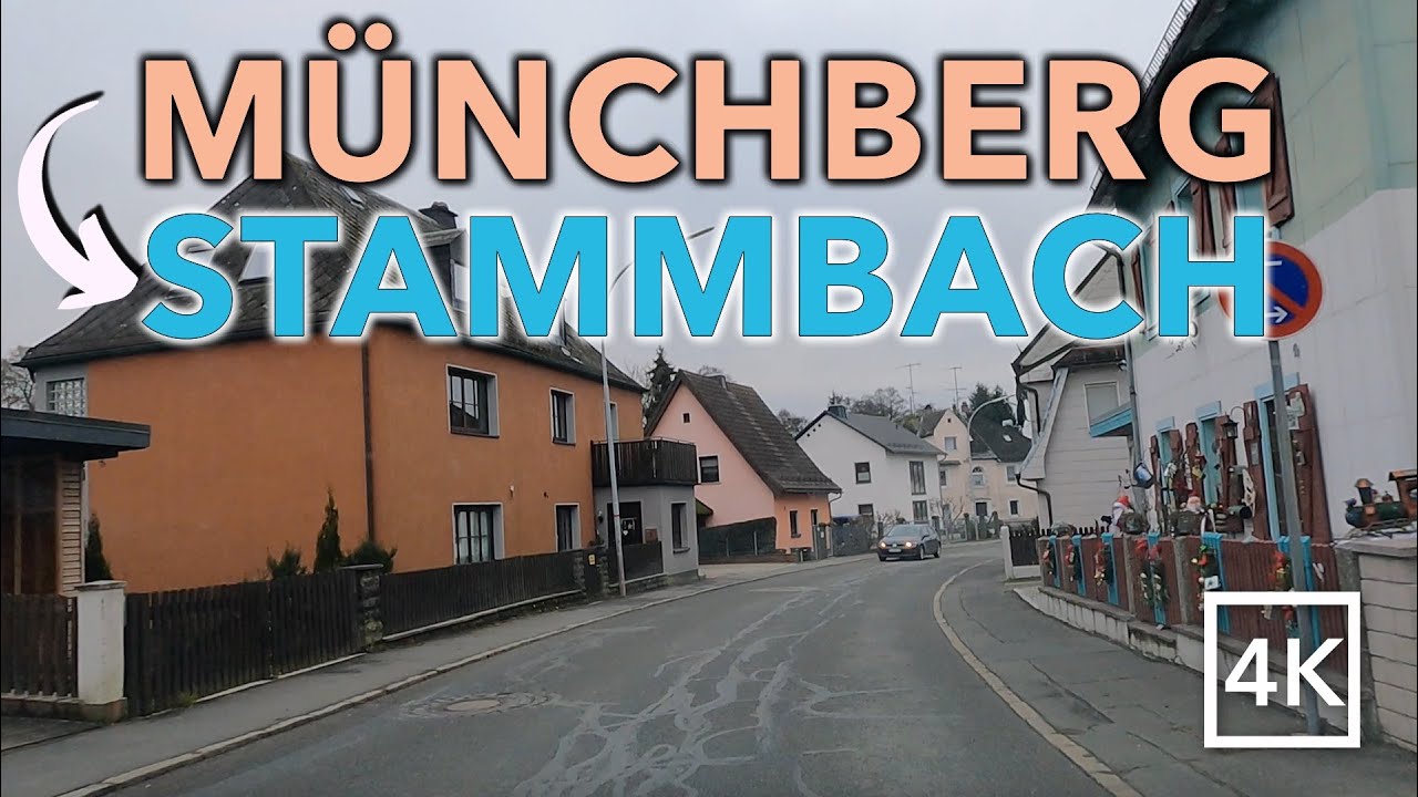 Driving Münchberg to Stammbach - 🇩🇪Germany 🇩🇪