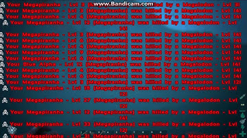 ARK: Survival Evolved Piranha Army VS Megalodon