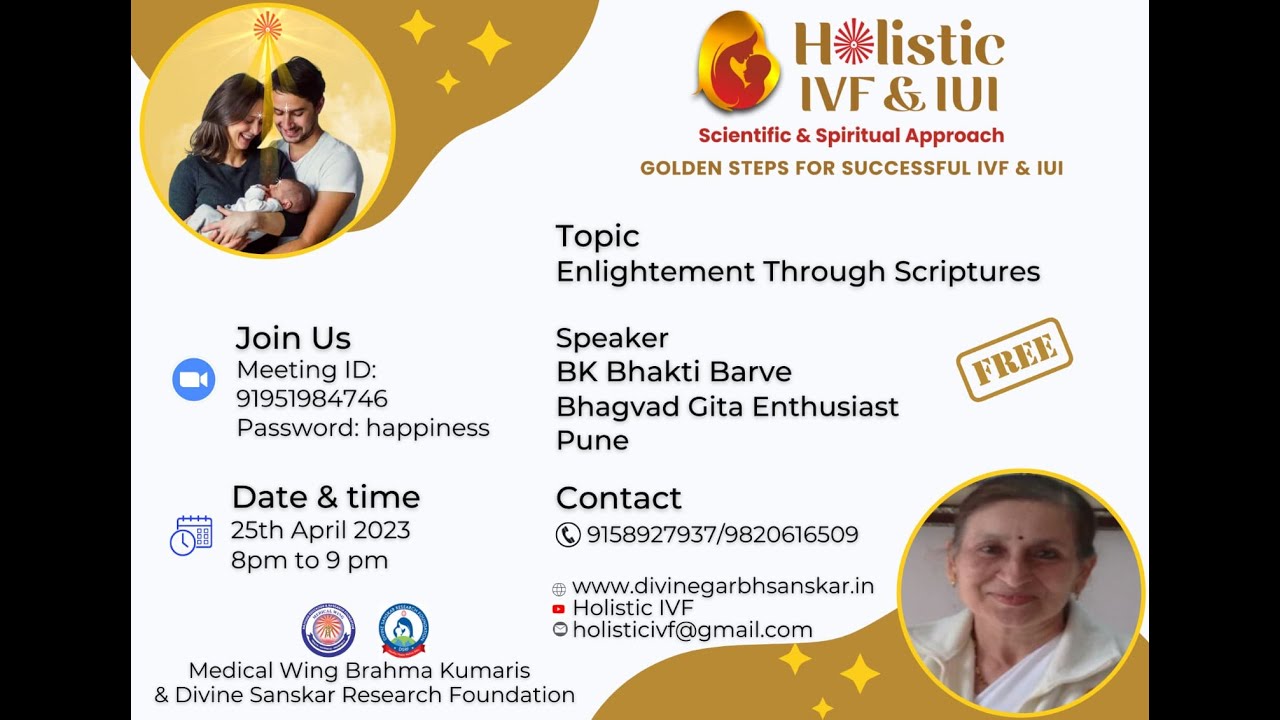 Enlightenment Through Scriptures - BK Bhakti Barve, Pune - YouTube