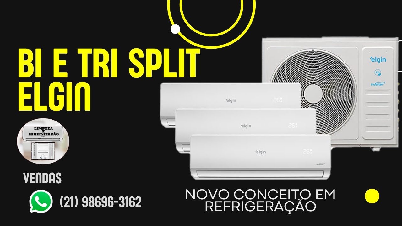 BI E TRI SPLIT ELGIN NOVO CONCEITO EM REFRIGERAÇÃO ECOLÓGICA