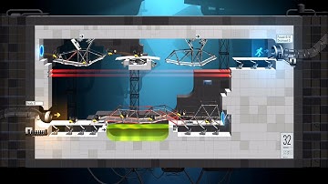 Bridge Constructor Portal Convoy Level 32