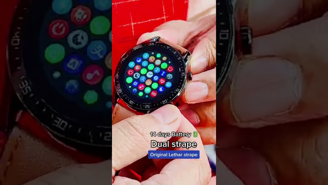 HinoTeko Germany Smart watch Round shape dail 
