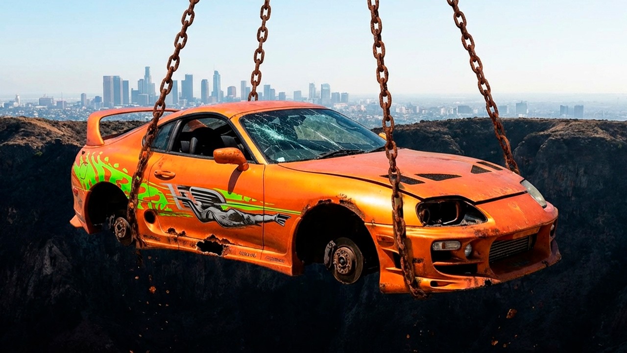 ASMR Car Restoration 😱 | Brian O’Conner’s Abandoned Supra (Full Rebuild)