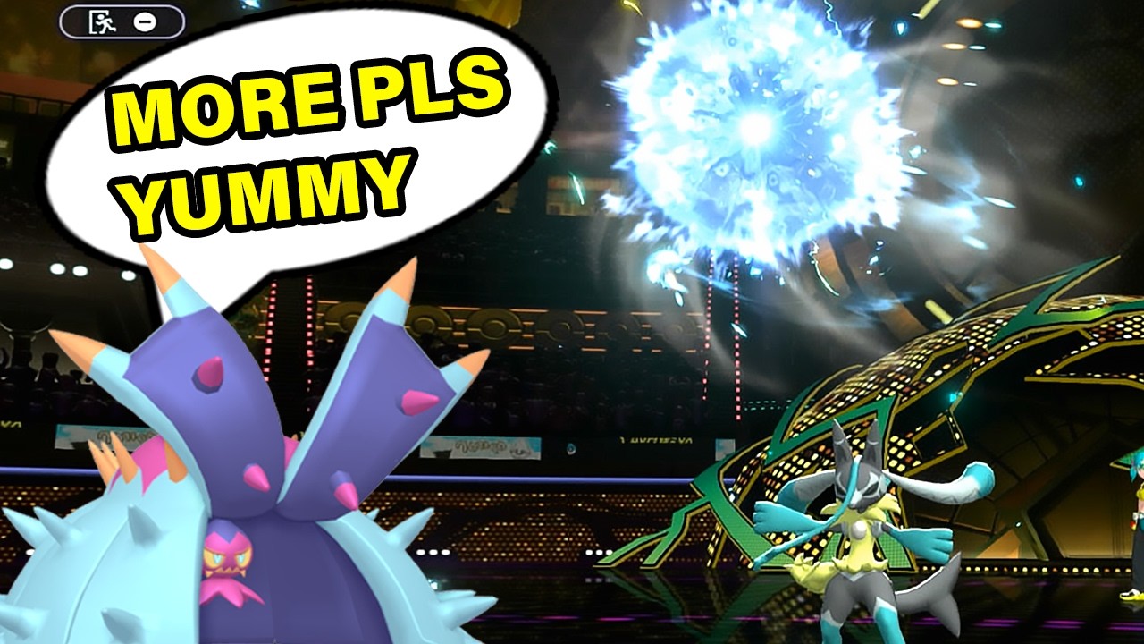 TOXAPEX DUMPSTERS MEGA LUCARIO Z - YouTube