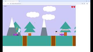 A very simple game project (in JS) -  Ice-cream cat's  adventure screenshot 3