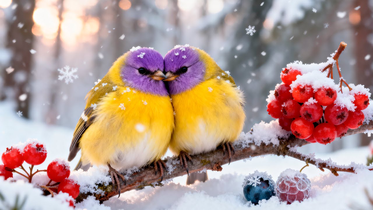 ❄️🕊️Birdsong 🎹Gentle Piano Music for Have a Good Mood & Relaxation & Healing | Music for the Soul