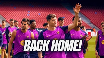 TRAINING SESSION AT SPOTIFY CAMP NOU LIKE NEVER SEEN BEFORE |  (VLOG) FC Barcelona 🔵🔴