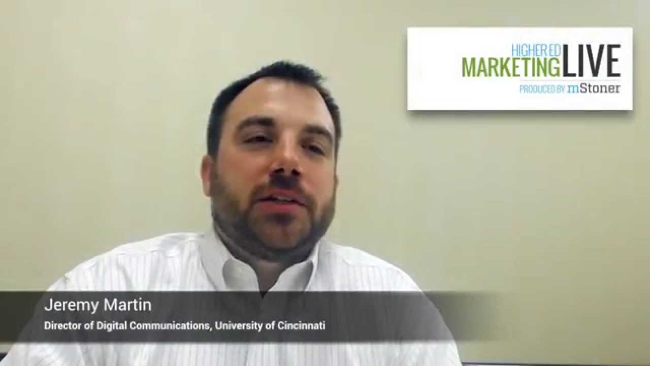 Higher Ed Live from AMA: Jeremy Martin