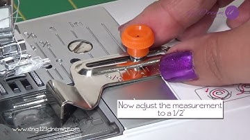 Perfect seam allowances - SA-583 Sewing guide