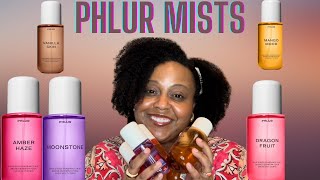 REVIEWING ALL THE PHLUR FRAGRANCE MISTS