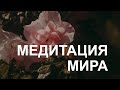 МЕДИТАЦИЯ ВО ИМЯ МИРА И ЛЮБВИ  НА ЗЕМЛЕ