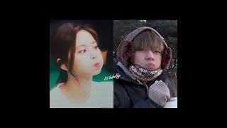 BTS V & TWICE TZUYU TAETZU CUTE AND FUNNY  MOMENT 1