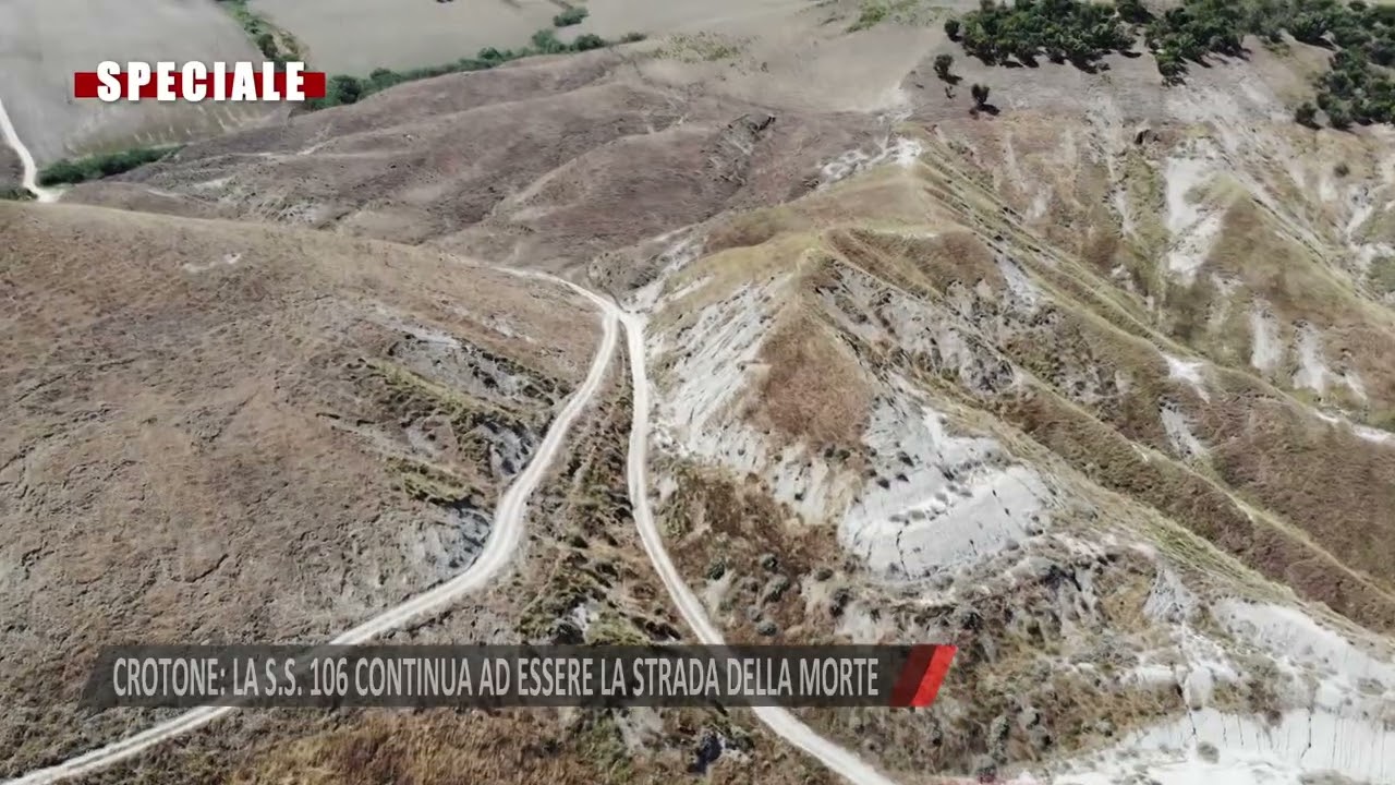 CROTONE LA S S 106 CONTINUA AD ESSERE LA STRADA DELLA MORTE