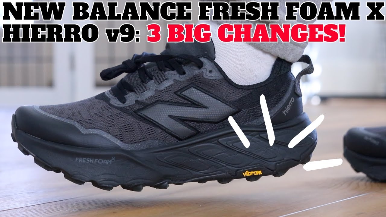 3 Big Changes: New Balance Fresh Foam X Hierro v9 Review! - YouTube