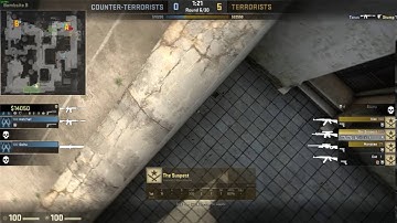 CS:GO Overwatch: Obvious Spinbot Cheater