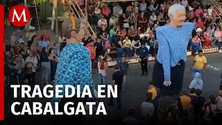 Balacera en cabalgata en Villa de Álvarez deja al menos 11 heridos, entre ellos el hijo de alcaldesa