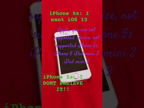 iPhone no supported to iOS 13 !￼