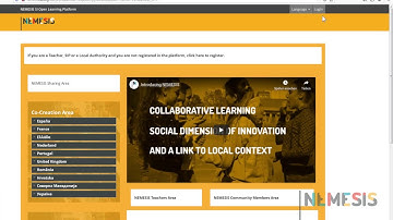 NEMESIS learning platform (tutorial 3) - How to register your students in the platform