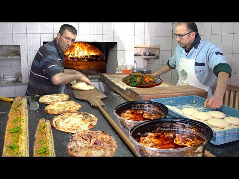 LEVEL 9999 Street Food in KONYA, Turkey | Making the LONGEST Pide + INSANE Street Food in Turkey