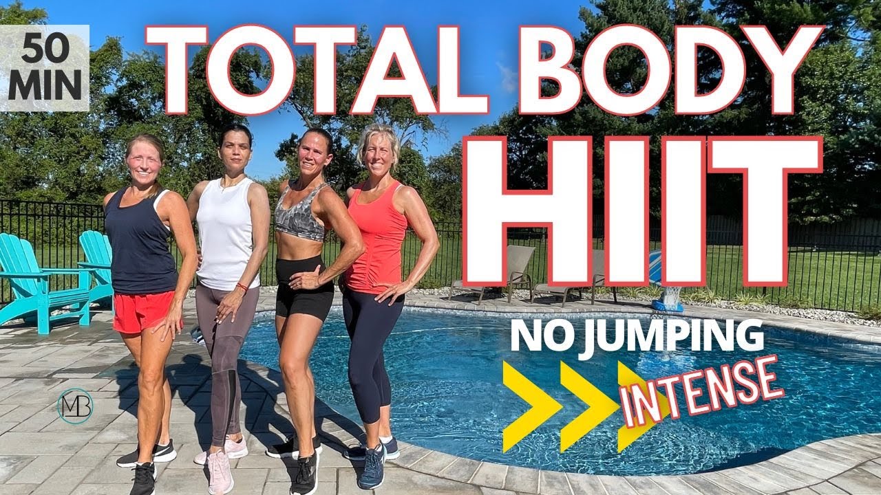 Low Impact Total Body HIIT Workout | No Equipment | INTENSE | 12 MIN ...