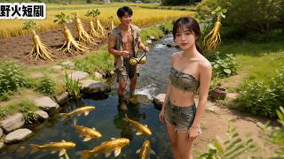 傻小子用童養媳香甜內衣盛水喝竟覺醒神級系統，隨手一揮廢棄池塘出現金色錦鯉，一隻價值千億！無數美女寡婦村口排隊求收留！ #傻小子成首富 screenshot 1