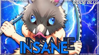 Code Blu | Inosuke song | “Insane” | Official visualizer | [Demon Slayer]