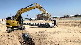 Excavator Drainage before building a house by 63Dump truck  269 views 2 weeks ago 19 minutes