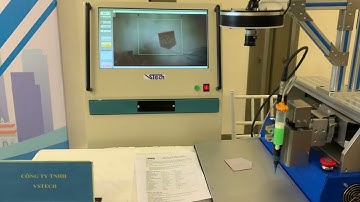 Máy bôi keo công nghiệp tự động ứng dụng camera